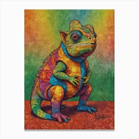 Chameleon Canvas Print Canvas Print