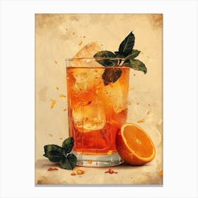 Iced Tea 29 Canvas Print