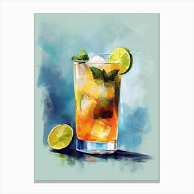 Tequila Cocktail 1 Canvas Print