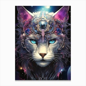 Space Cat 1 Canvas Print