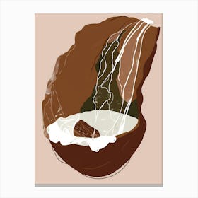 Coconut Water Canvas Print