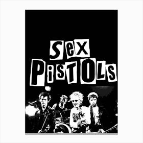 Sex Pistols band music 1 Canvas Print