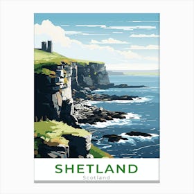 Scotland Shetland Travel 1 Canvas Print