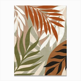 Tropical Leaves 13 Canvas Print