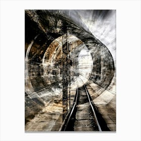 Train Tracks Canvas Print