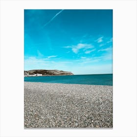 Beach At Sunrise Canvas Print