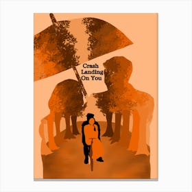 Crash Landing On You Poster Canvas Print