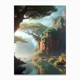 Fantasy Landscape 2 Canvas Print