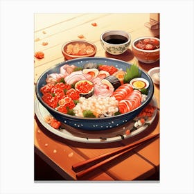 Japanese Food 8 Canvas Print