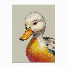 Duck! 5 Canvas Print