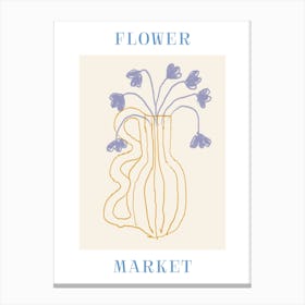 Flower Market 28 Canvas Print