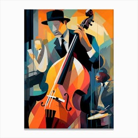 jazz band Canvas Print