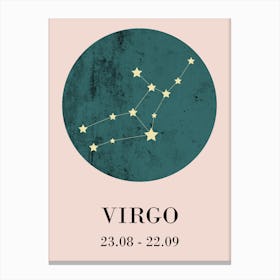 Virgo  I Canvas Print