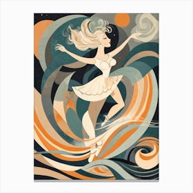 Ballerina Canvas Print