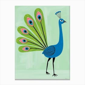 Peacock 7 Canvas Print