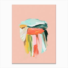 Pile Of Clothes 9 Canvas Print