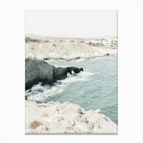 Coastal Chronicals, Milos Canvas Print