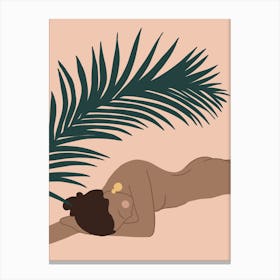 Jungle Girl 7 Canvas Print