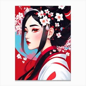 Asian Girl 21 Canvas Print