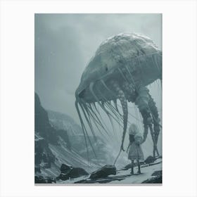 Giant Jellyfish Canvas Print