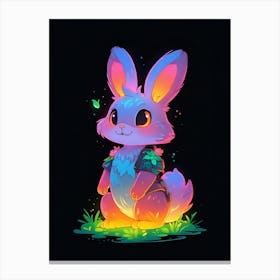 Cute Bunny 5 Canvas Print