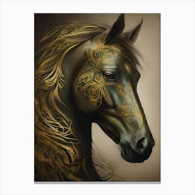 Equestrian Art Canvas Print