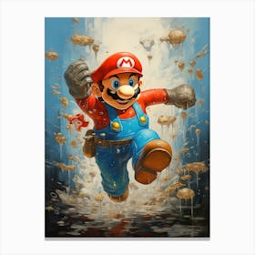 Mario Bros 48 Canvas Print