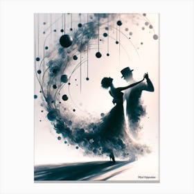 Dance of the Unseen Love  Canvas Print