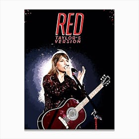 Taylor Swift 70 Canvas Print