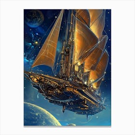 Spaceship 1 Canvas Print