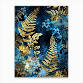 Ferns leaves nature Canvas Print
