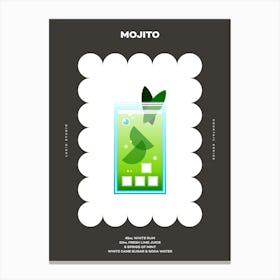 Mojito Dark Canvas Print