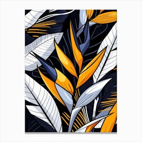 Bird Of Paradise 76 Canvas Print