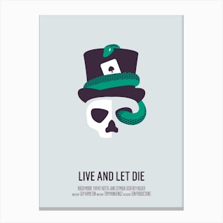 Live And Let Die Canvas Print