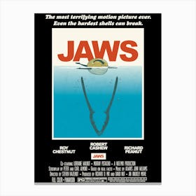 Jaws: the nutcrack cut Canvas Print