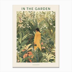 In The Garden Poster Volksgarten Austria 2 Canvas Print