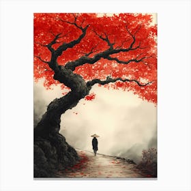 Asian Tree 1 Canvas Print