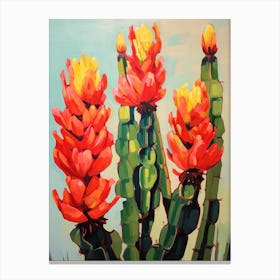 Cactus Painting Trichocereus 4 Canvas Print