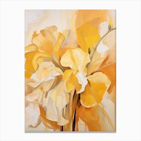 Fall Flower Painting Daffodil 1 Canvas Print