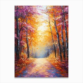 Beautiful Autumn Painting 19 Canvas Print