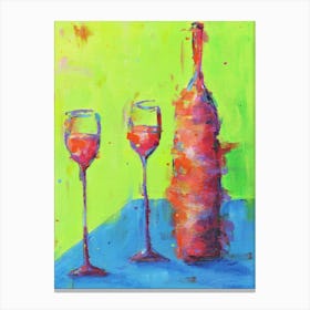 Rose Wine Canvas Print