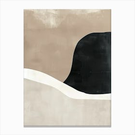 Shades Of Tranquility Minimalist Style Canvas Print