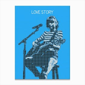 Love Story Taylor Swift Canvas Print