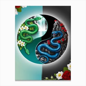 Yin And Yang 2 Canvas Print