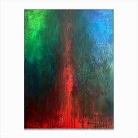 Abstract Of A Forest Canvas Print