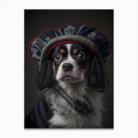 Dog In A Hat, Personalized Gifts, Gifts, Gifts for Pets, Christmas Gifts, Gifts for Friends, Birthday Gifts, Anniversary Gifts, Custom Portrait, Custom Pet Portrait, Gifts for Mom, Dog Portrait, Couple Portrait, Family Portrait, Pet Portrait, Portrait From Photo, Gifts for Dad, Gifts for Boyfriend, Gifts for Girlfriend, Housewarming Gifts, Custom Dog Portrait Canvas Print