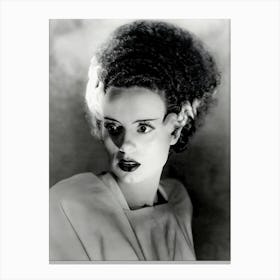 Actress Elsa Lanchester In A Scene From The Movie Bride Of Frankenstein Canvas Print