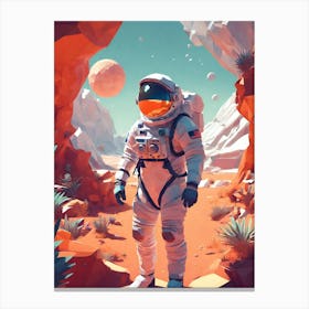 Pixel Art Canvas Print