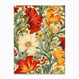 Floral Pattern 73 Canvas Print