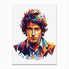 Bob Dylan 01 Canvas Print